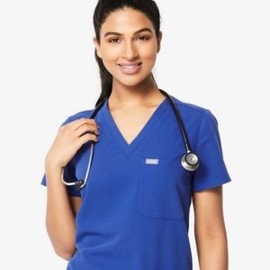 FIGS Catarina Top, Limited Edition Winning Blue!